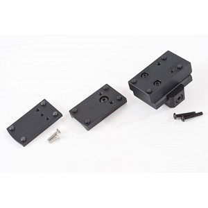 BLACKCAT AIRSOFT PD STYLE RED DOT SIGHT - BLACK